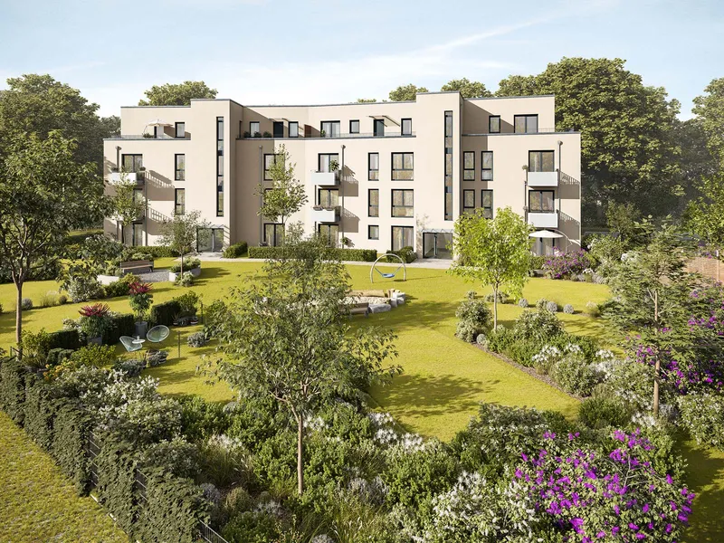 Moderne 2-Zimmer-Wohnung mit Garten, barrierefrei — photo 1